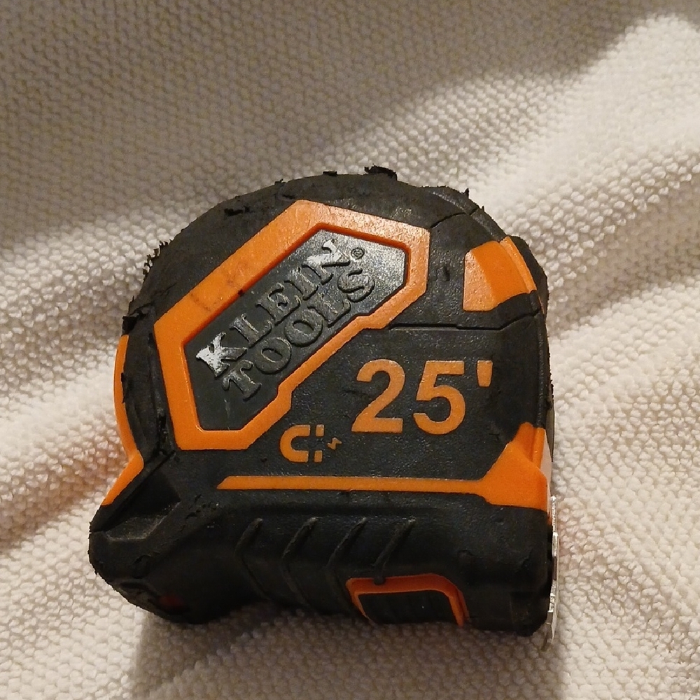 Klein Tools Black and Orange Tape Measure